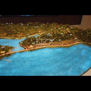 Quality Terrain Models - Runda Group 1/500 + 1/3000 Ganzhou Nanhu Town Model wholesale
