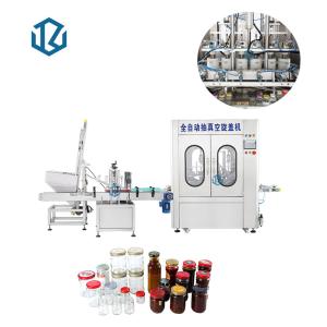 Quality Glass Bottle Jar Vacuum Capping Machine For Food Sauce Jam wholesale