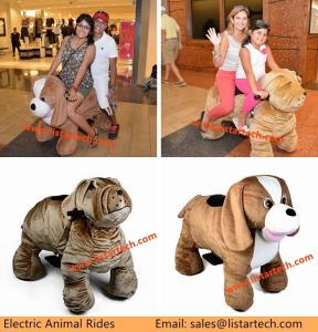 Quality wholesale motorized plush riding animals animal rides parent animal ride wholesale