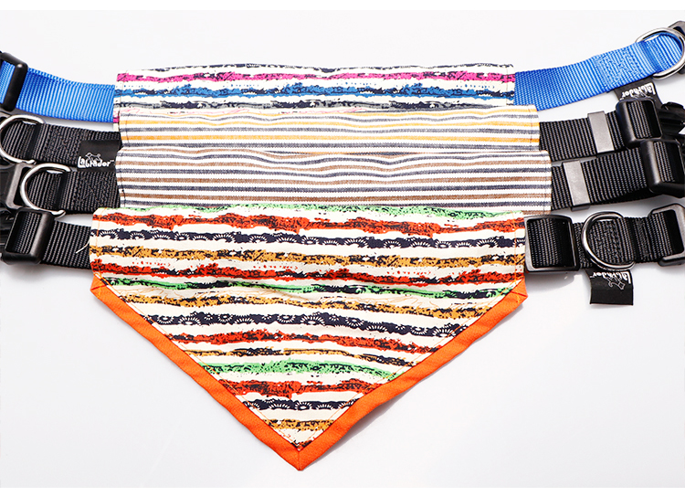 Various Pattern Dog Scarf Collar Versatile Puppy Bandana Collar
