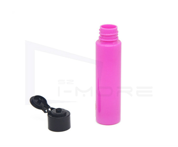 Non Toxic Silkscreen 20ml Flip Top Plastic Bottles