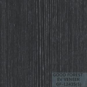 Quality EV Reconstituted Ebony Veneer Silver Glitter Wood Grain Veneer Sheets FSC wholesale