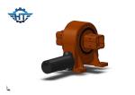 VE7 Single Axis Planetary Motor Worm Gear Slew Drive For Solar Tracker
