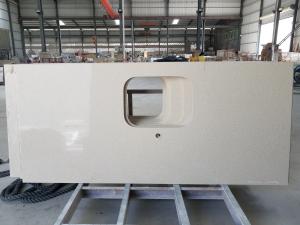 Quality Small Grain Household Solid Stone Countertops Polished Glossy Surface wholesale