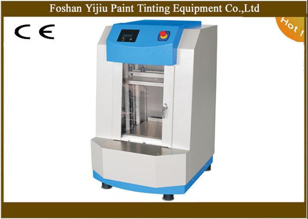 750W Electric Color Paint Mixing Machine Vibrator PLC Control For Ink / Nail