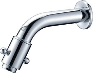 Quality Single Hole Wall Mounted Kitchen Taps 0.05 - 0.9MPA , Brass Button Rotating Switch Taps wholesale