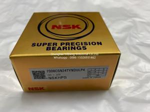Quality NSK Angular Contact Ball Bearing 7008C SN24 TYN DUL P4 ,7008CSN24TYNDULP4 wholesale