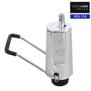 Quality 300Kg Pressure Barber Chair Base Lift Oil Pump Cast Iron Chrome Hydraulic Pump wholesale