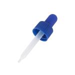 Blue Striped Cosmetic Dropper Plastic Cosmetic Sample Pipette And Dispenser