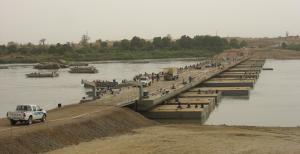 Quality Traffic Temporary floating ribbon bridge For Heavy Equipments wholesale