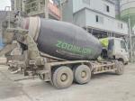 Semi Dry Shotcrete Type 12 Cbm Concrete Mixer Trucks By Zoomlion 2017