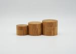 100g Round Bamboo Empty Cream Jar Leakproof Environmental Protection