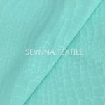 Recycled Eco Friendly Swimwear Fabric Embossed Print Women Beach Wear