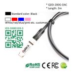 200G QSFPDD To QSFPDD DAC(Direct Attach Cable) Cables (Passive) 3M Qsfp Dd Dac