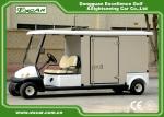 Aluminum 2 Person Golf Cart Beverage Cart With Italy Graziano Axle