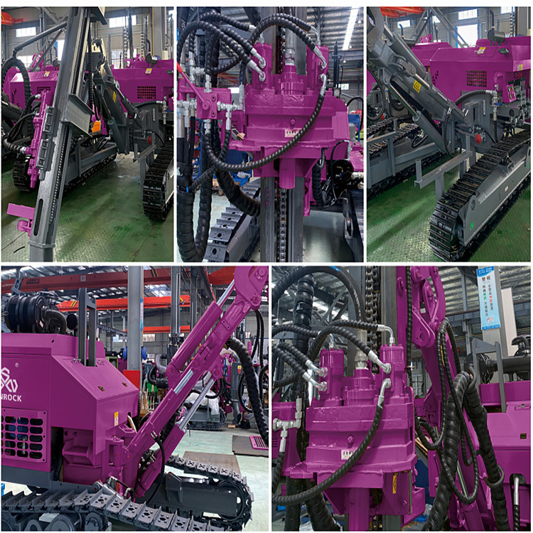 Hydraulic Mining Machinery Crawler DTH Drilling Machine Separated DTH Drill Rig