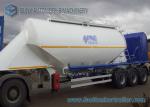 Big Capacity 40 M3 Dry Bulk Tanker Trailer 3 Axle Container Semi Trailer