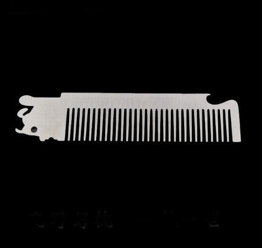 Custom cool innovative men gift, engrave logo stainless steel unique design long