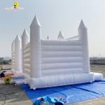 Indoor Inflatable Bouncy Castle White Wedding Jumping Castle Bounce House