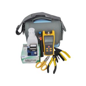 Quality VFL FTTH 600 Fiber Optic Cleaning Tool Kit Power Meter Fiber Cleaver wholesale