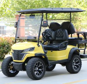 Quality Prestigious Four Seater Golf Cart Advanced Suspension System Luxurious Seating Ensuring Smooth Comfortable Journey wholesale