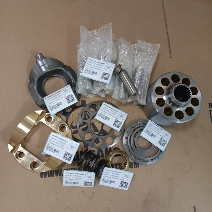 Hyunsang Excavator Block Assembly Valve Plate 708-3D-04320 7083D04320 For PC130-8