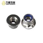 Nonstandard SS Nylock Nut , Lock Nut With Washer M12 M22 M28 DIN6923