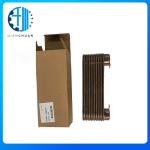 Excavator Diesel Engine Spare Parts D7 13P Oil Cooler Core 20715681 8130186 For