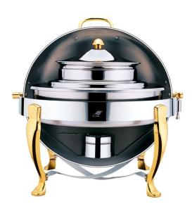Quality Round roll top chafing dish Rectangle soup station TMZ-1004 wholesale