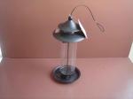 EN71 Electric Plating Hanging Metal Suet Feeder Metal Bird Feeding Station