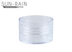 Plastic Round 30ml Empty Deodorant Containers , Plastic Cosmetic Packaging