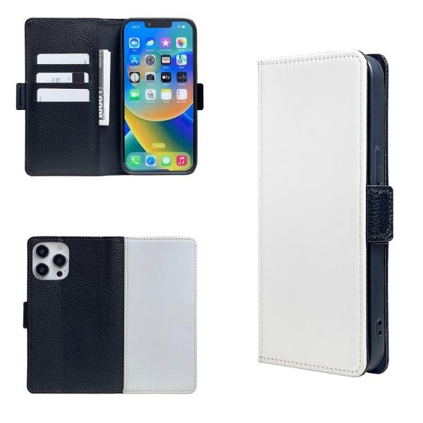 Printable Sublimation PU Leather Flip Wallet Phone Cases With Stand For IPhone16