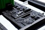 Stainless Steel Roof Rack Mounted Heavy Duty Tool Box Brackets Net Weight 6kg