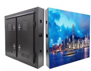 Quality P4.81 Full Color Outdoor Rental LED Screen 16 Bit 6500cd/Sqm Advertising Video Wall wholesale