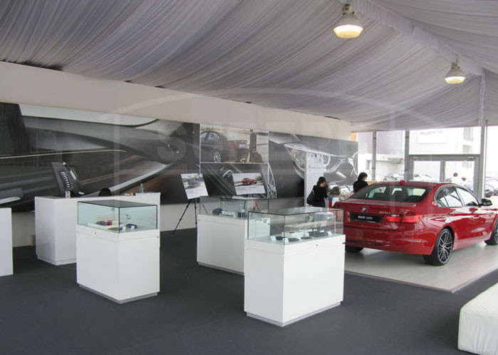 A Frame Aluminum 20x50m Outdoor Exhibition Tents With Glass Wall