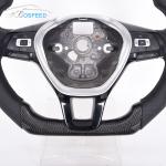 Race Car Black Volkswagen Carbon Fiber Steering Wheel Toray Twill