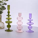 Handmade Wedding Glass Candlesticks Home Decoration