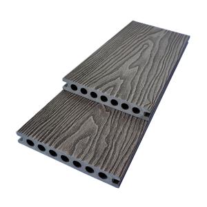 Quality 1x6 Patio Composite Decking WPC Wood Plastic Fire Retardant For Pontoon wholesale