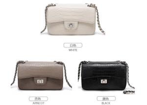 Quality Alligator Pattern Cross Body Womens Shoulder Handbags Larger Chain Small Square Bag wholesale