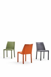 Quality Living Room PU Dining Chairs Tear Resistant Green Fabric wholesale