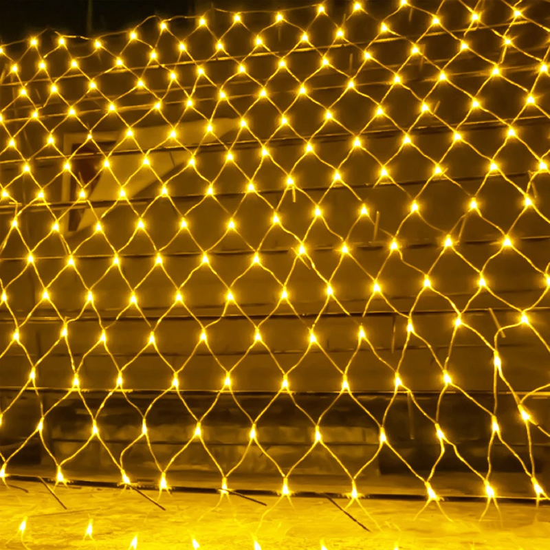 IP44 LED Fairy String Lights Window Curtain Wedding Party Holiday Light