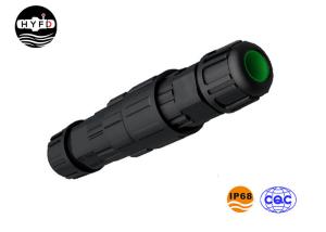Quality Mini Bayonet Lock 300V 19mm Waterproof Electric Cable Connectors wholesale
