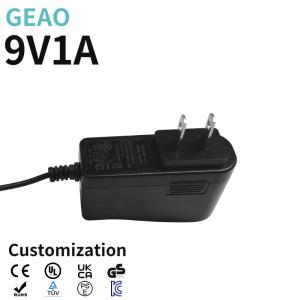 Quality 7.75W 9v 1a Power Supply Wall Mount DC Jack / DC Plug / Terminal Block wholesale