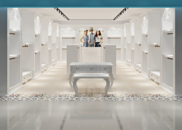 Custom Made Size Children'S Store Fixtures Modern Simple Fashion Style