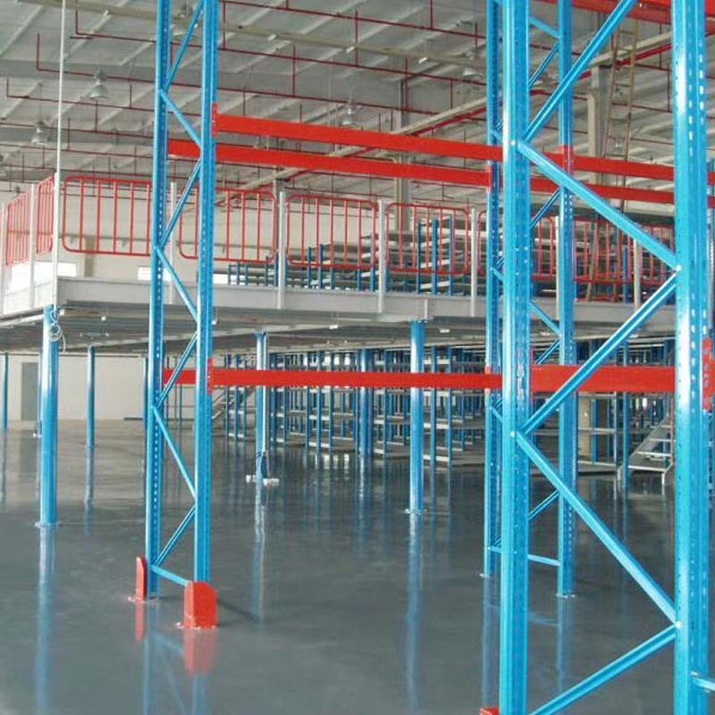 Powder Coated Adjustable Pallet Rack Shelving / Warehouse Rack