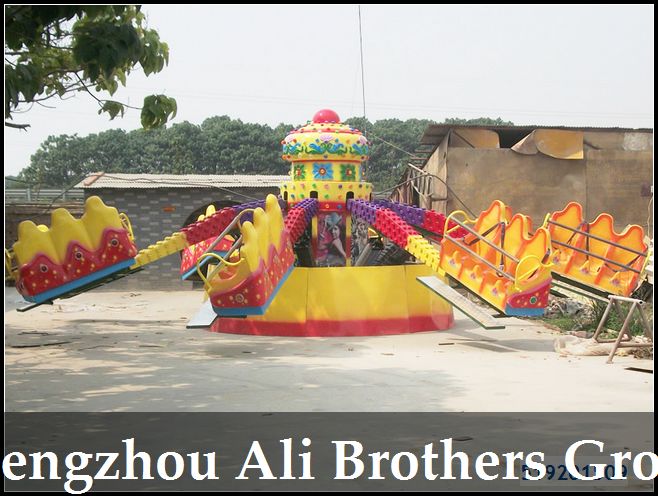 Fairground Park Amusement Jumping Rides Thrill Jumping Machine