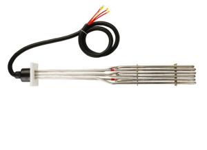 Quality Straight 400mm Hot Zone 9KW 3 Phase Immersion Heater For Tanks wholesale