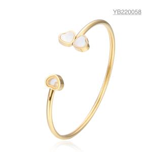 Quality Shamrock Stainless Steel Bangle wholesale