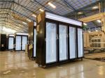 Commercial Upright Beverage Refrigerated Showcase Glass Door Refrigerator