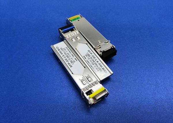 Simplex LC 100BASE SFP Transceiver Module 20KM Distance 1310nmFP Laser RX1550nm